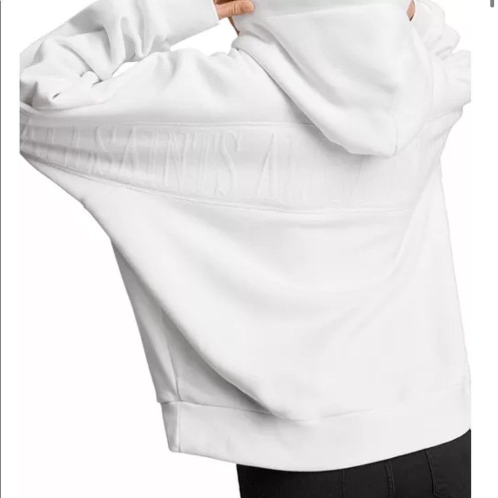 All Saints White Sweater